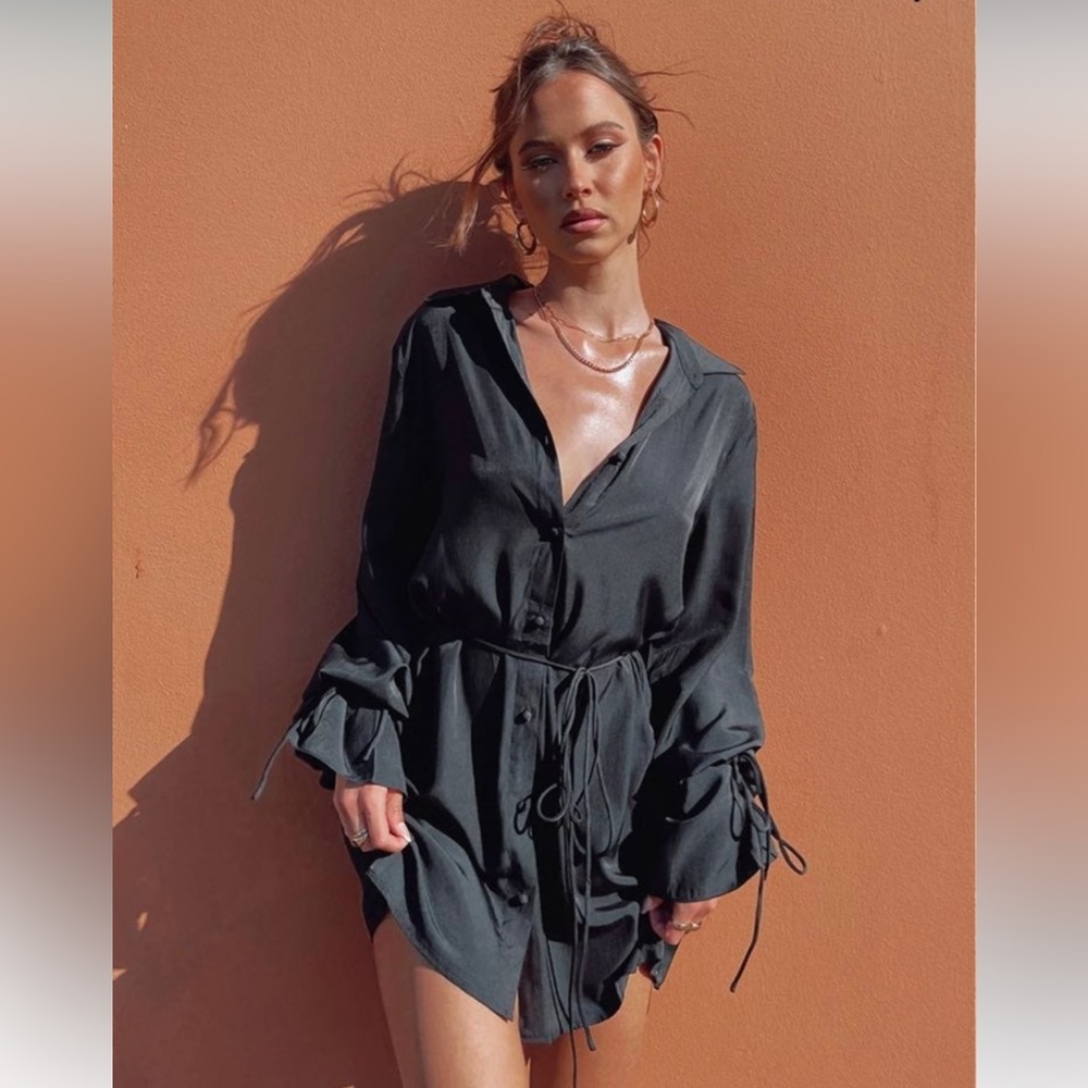 Princess Polly Forbidden Black Dress